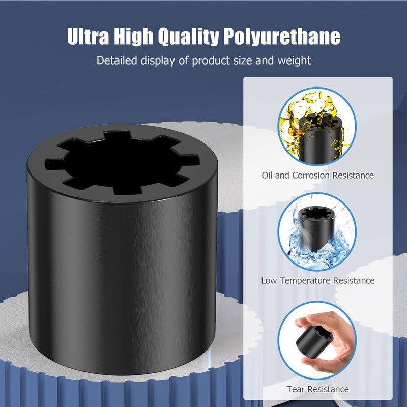 Ancable Screw Drive Coupler Part for LiftMaster, 6-Pack Garage Door Opener Sprocket Coupler Part for LiftMaster Chamberlain Craftsman Garage Door Opener - Image 3